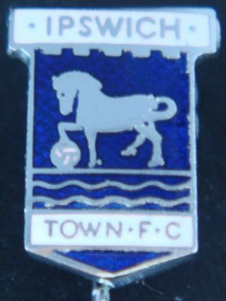 Ipswich Town Vintage Club Crest Badge Maker Reeves B 