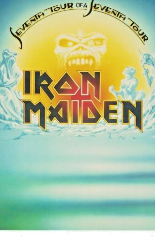 Iron Maiden,  Vintage Postcard.  Int.