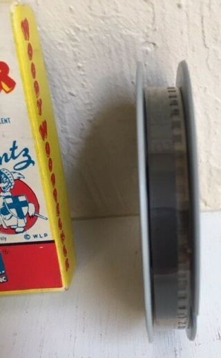 Vintage Woody Woodpecker W Lantz Castle Films 8MM Solid Ivory 494 Movie Cartoon 3