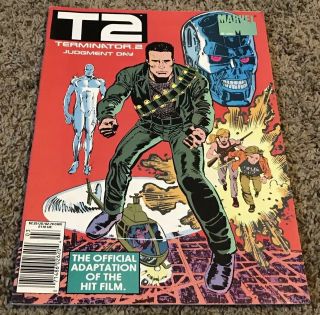 Vintage 1991 Terminator 2 Judgment Day Film Movie Comic Book