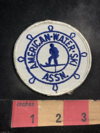 Vintage American Water Ski Association Patch 93ya