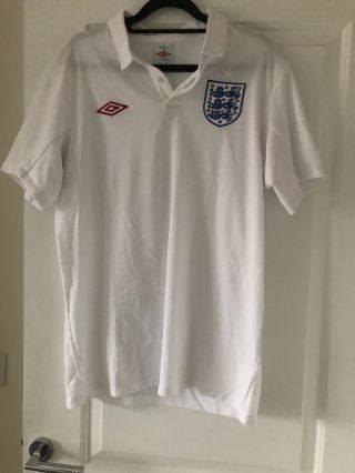 England Football Shirt - Vintage Classic Umbro 2009