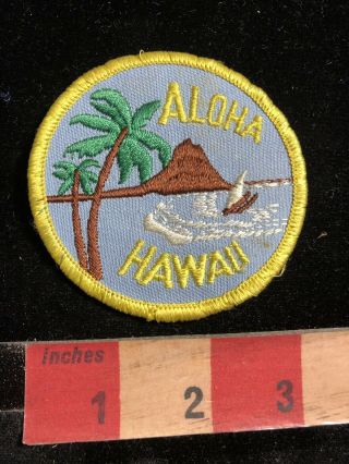 Vintage Aloha Hawaii Hawaiian Islands Patch 93u7