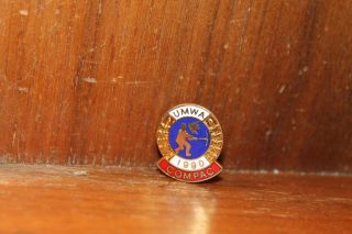 Vintage 1990 Umwa United Mine Workers Of America Compac Enamel Pin