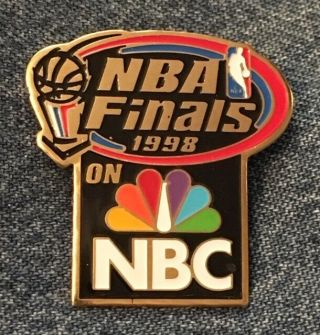 NBA NBC Media Pins Pick a Pin 1997 1998 Vintage Add to Cart 4