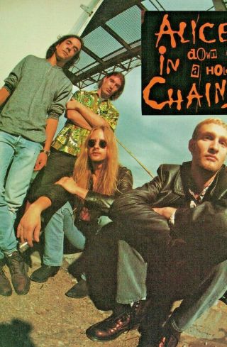 Alice In Chains,  Vintage Postcard,  Int.