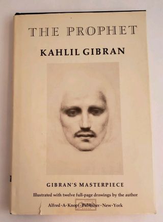 Vintage Book The Prophet Gibran 