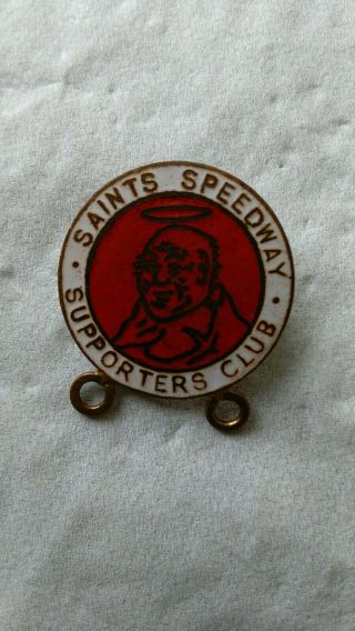 Vintage Rare 1930s Southampton Saints Speedway Badge,  Caxton In