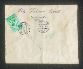 Albania Vintage Circulated Cover Durres To Durres 1959 - 3009 - 10