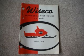 Vintage Wiseco Snowmobile Accessories Catatlog 1970