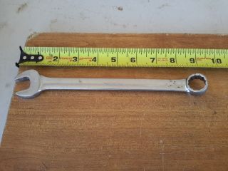 Vintage 1964 Snap - On Usa 11/16 " 12 Point Combination Open/box Wrench No.  Oex - 22