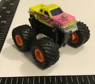 Vtg Galoob Micro Machines Psych Out Pickup Type 1 Monster Truck 4x4 Rare