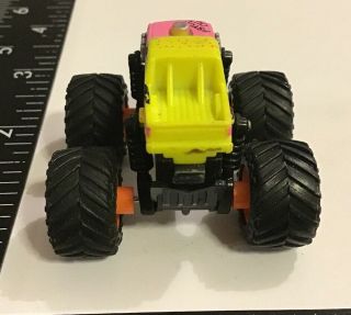 Vtg Galoob Micro Machines PSYCH OUT Pickup Type 1 Monster Truck 4x4 Rare 4