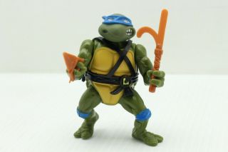 Vintage 1988 Teenage Mutant Ninja Turtles Leonardo Figure Soft Head