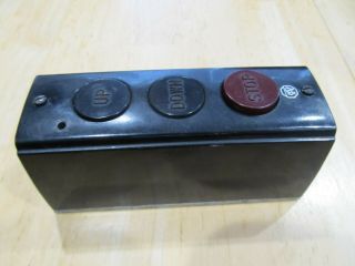 Allen Bradley Push Button Switch Up Down Stop Bulletin 800 800 - 3sc Vintage