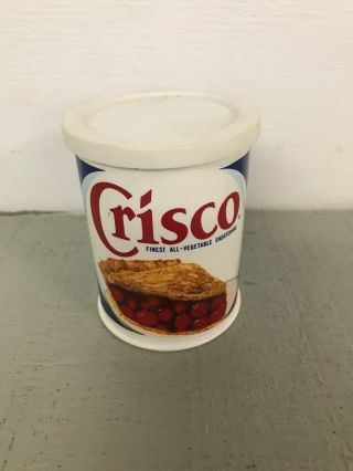 Vintage Fisher Price Fun With Food Crisco Container Can With Lid 1987