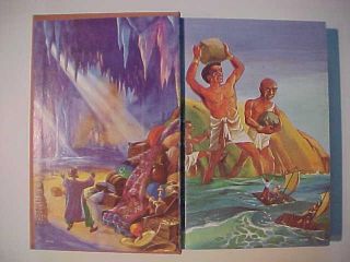 Rare Old Vintage Arabian Nights Illustrated Classic 1961 Hardcover Book Antique