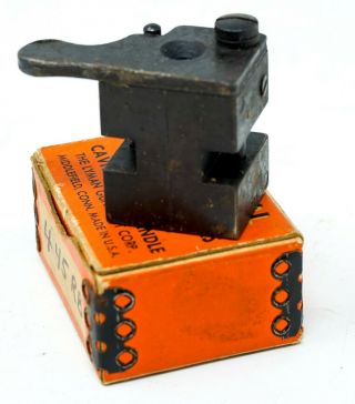 Rare Vintage Lyman Ideal Single Cavity Bullet Mould Blocks - 445 779