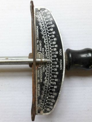Vintage Torque Wrench Draper