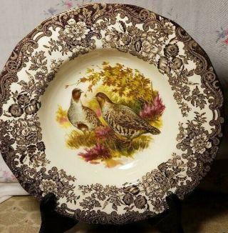 Vintage Palissy Game Series 9 " Bowl Grouse Royal Worcester Group
