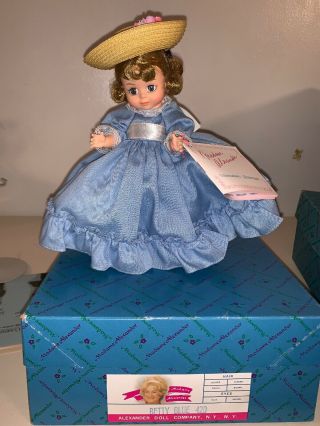 Vintage 1987 Madame Alexander Betty Blue 420 Doll 8”