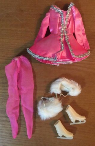 Vintage Donny And Marie Osmond Mattel Doll Clothes Fire On Ice