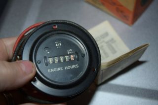 Vintage Hobbs Engine Hour Meter Nos John Deere 12 Vdc