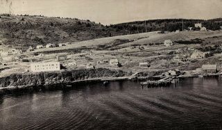 3 Rare Vintage Old Photos Of Kodiak Alaska Buildings Houses Water Landscape,
