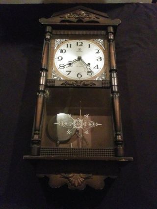 Sehwa 30day Grandfather Wall Clock Vintage