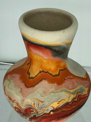 Vintage Nemadji Pottery Small Jar