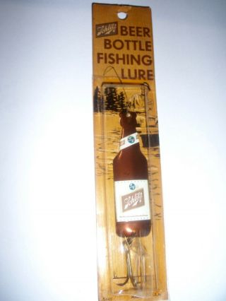Vintage Schlitz Beer Bottle Fishing Lure Spoon Wisconsin,  Usa
