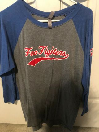Foo Fighters Vintage Chicago Concert Tour T Shirt Medium 2015 Dave Grohl Jersey