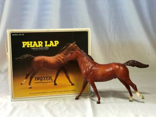Vintage Breyer Model 90 Phar Lap,  Traditional Scale,  With Card Board Box