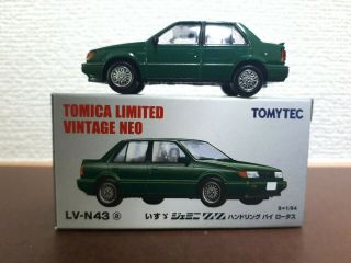 Tomytec Tomica Limited Vintage Neo Lv - N43a Isuzu Gemini Zz Handling By Lotus