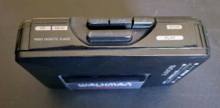 Vintage Black Sony Walkman WM - F2015 Portable Radio Cassette Player - 2
