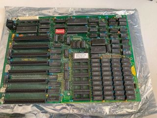 Vintage 1986 Turbo Plus Golden Star System Board Computer Pc Xt Motherboard