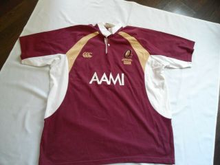 Vintage Queensland State Of Origin Canterbury Rugby Jersey Shirt 3xl