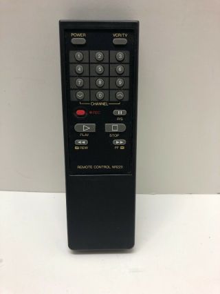 Vintage Samsung Nr220 69099 - 603 - 100 Vcr Remote Control For Vr2430,  Vr2000