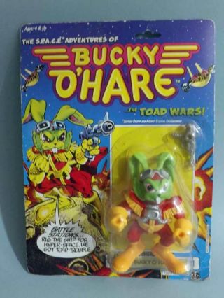 Vintage 1990 Hasbro The Space Adventures Of Bucky O 