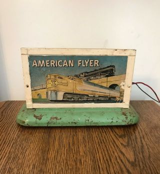 Vintage American Flyer S Scale Whistling Billboard
