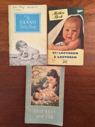 Vintage Baby Books Nestles And Glaxo Your Baby And You