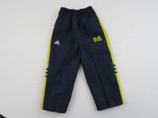Vtg Adidas Baby Michigan Wolverines Rain Pants Youth Size 3t Ncaa Kids Athletic