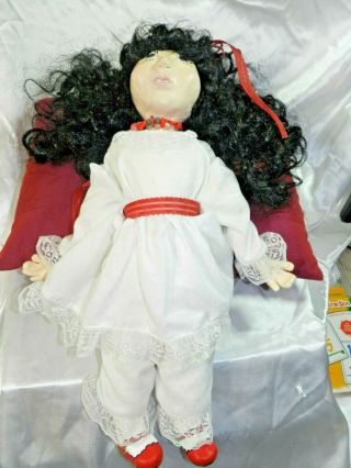 Vintage Creepy Haunted Looking Antique Doll 19 Inches