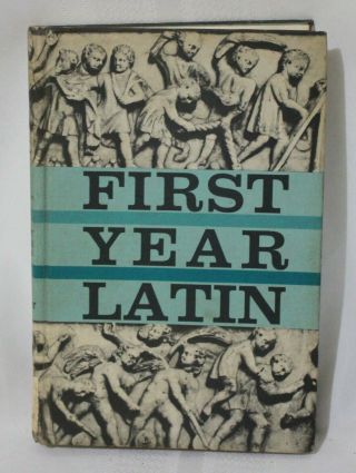 1962 First Year Latin Vintage Book Smith & Thompson 