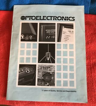 Vintage 1990 Optoelectronics Product Guide Brochure