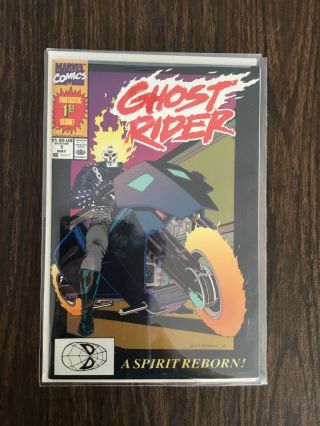 Vintage Marvel Comic Book Ghost Rider No 1 May 1990