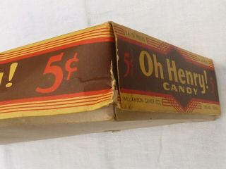 Vintage 1940 ' s Oh Henry Candy Box 4