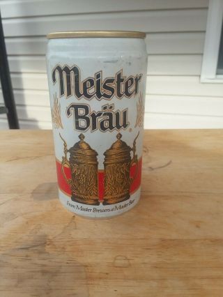Vintage Meister Brau Beer Can Pull Tab Style - Miller Brewing - 6 Cities
