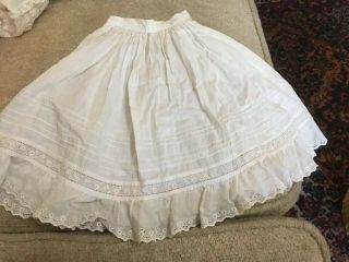 Victorian Slip For An Antique German Or French Bisque Doll