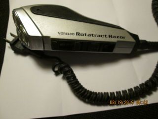 Vintage Norelco Rotatract Razor Hp1601 Good Shaves Good Must Use Cord